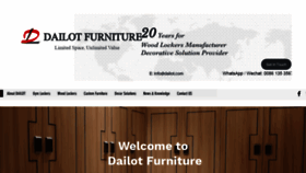 What Dailotfurniture.com website looked like in 2019 (4 years ago)
