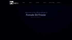 What Djfrizzie.com website looked like in 2019 (4 years ago)