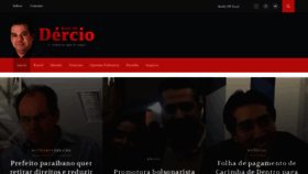 What Dercio.com.br website looked like in 2019 (4 years ago)