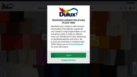 What Dulux.com.sg website looked like in 2019 (4 years ago)