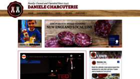What Danielefoods.com website looked like in 2019 (4 years ago)