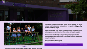 What Dorchesterprimary.com website looked like in 2019 (4 years ago)