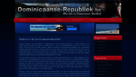 What Dominicaanse-republiek.be website looked like in 2019 (4 years ago)