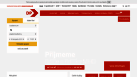 What Dpmhk.cz website looked like in 2019 (4 years ago)