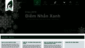 What Diemnhanxanh.vn website looked like in 2019 (4 years ago)
