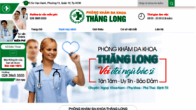 What Dakhoathanglong.vn website looked like in 2019 (4 years ago)