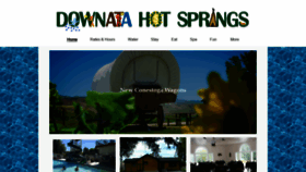 What Downatahotsprings.com website looked like in 2019 (4 years ago)