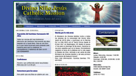 What Divinonino.org website looked like in 2019 (4 years ago)