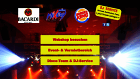 What Disco-party.de website looked like in 2019 (4 years ago)