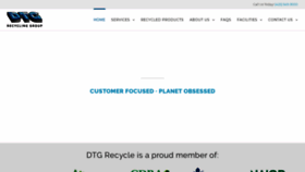 What Dtgrecycle.com website looked like in 2019 (4 years ago)