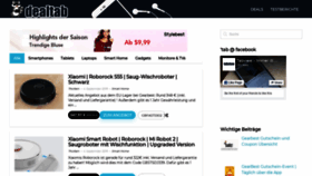 What Dealtab.de website looked like in 2019 (4 years ago)