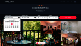 What Demi.tbilisi-hotels.com website looked like in 2019 (4 years ago)
