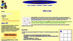What Delphiforfun.org website looked like in 2019 (4 years ago)