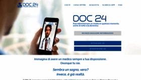 What Doc24.it website looked like in 2019 (4 years ago)