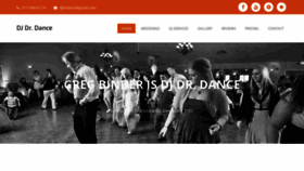 What Djdrdance.com website looked like in 2019 (4 years ago)