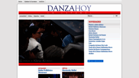 What Danzahoy.com website looked like in 2019 (4 years ago)
