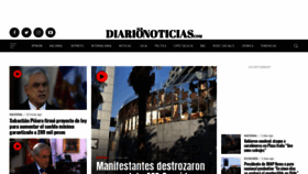 What Diariosurnoticias.com website looked like in 2019 (4 years ago)