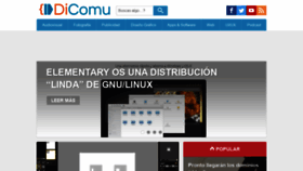 What Dicomu.com website looked like in 2019 (4 years ago)