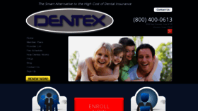 What Dentex.net website looked like in 2019 (4 years ago)