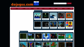 What Dajogos.com website looked like in 2019 (4 years ago)