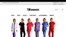 What Dagacci.com website looked like in 2019 (4 years ago)
