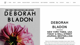What Deborahbladon.com website looked like in 2019 (4 years ago)