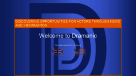 What Dramanic.com website looked like in 2019 (4 years ago)
