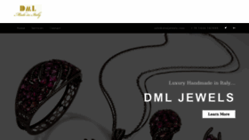 What Dmljewels.com website looked like in 2019 (4 years ago)