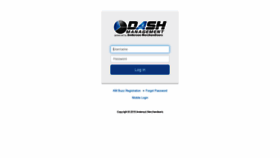 What Dash.amerch.com website looked like in 2019 (4 years ago)