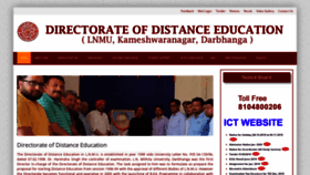 What Ddelnmu.ac.in website looked like in 2019 (5 years ago)