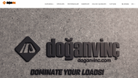 What Doganvinc.com website looked like in 2019 (4 years ago)