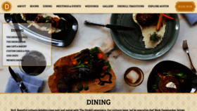 What Driskillgrill.com website looked like in 2019 (4 years ago)
