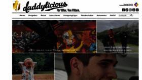 What Daddylicious.de website looked like in 2019 (4 years ago)