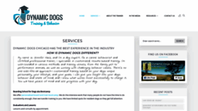 What Dynamicdogschicago.com website looked like in 2019 (4 years ago)