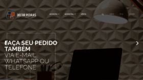 What Decorpedras.com.br website looked like in 2019 (4 years ago)