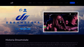 What Dreamstatepoland.com website looked like in 2019 (4 years ago)