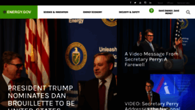 What Doe.gov website looked like in 2019 (4 years ago)
