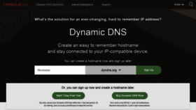 What Dyndns.org website looked like in 2019 (4 years ago)