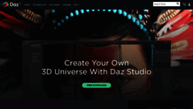 What Direct.daz3d.com website looked like in 2019 (4 years ago)