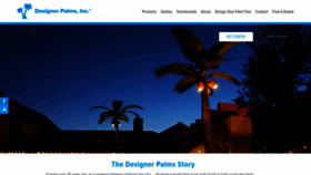What Designerpalms.com website looked like in 2019 (4 years ago)