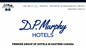 What Dpmurphyhotelsandresorts.com website looked like in 2019 (4 years ago)