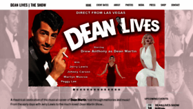 What Dean-lives.com website looked like in 2019 (4 years ago)