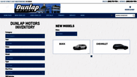What Dunlapmotorsindy.com website looked like in 2019 (4 years ago)