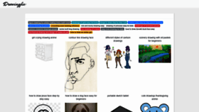 What Drawingfix.com website looked like in 2019 (4 years ago)