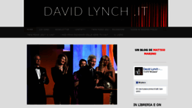 What Davidlynch.it website looked like in 2019 (4 years ago)