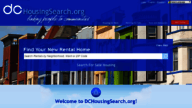 What Dchousingsearch.org website looked like in 2019 (4 years ago)
