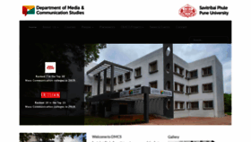 What Dmcs.unipune.ac.in website looked like in 2019 (4 years ago)