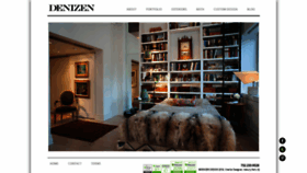What Denizen-design.com website looked like in 2019 (4 years ago)