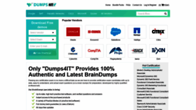 What Dumps4it.com website looked like in 2019 (4 years ago)