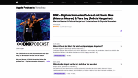 What Dnxpodcast.de website looked like in 2019 (4 years ago)